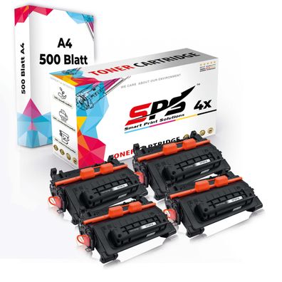 Druckerpapier A4 + 4x Multipack Set Kompatibel für HP LaserJet Enterprise M 605 x ...