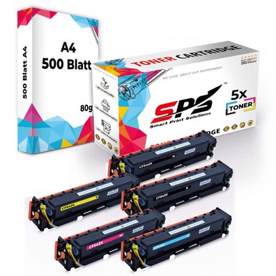 Druckerpapier A4 + 5x Multipack Set Kompatibel für HP Color LaserJet Pro MFP M ...