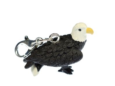 Weißkopfseeadler Charm Tier Anhänger Miniblings Bettelarmband USA US Adler Tiere