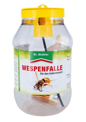 Wespenfalle 1 Köderfalle und mit Lockstoff | Wespen