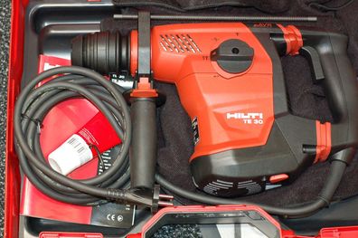 Hilti-TE30-AVR Bohrhammer + Koffer * NEU * Garantie + Bohrerkasette + Meißelset