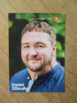 ZDF Löwenzahn Schauspieler Daniel Zillmann - handsigniertes Autogramm!!!