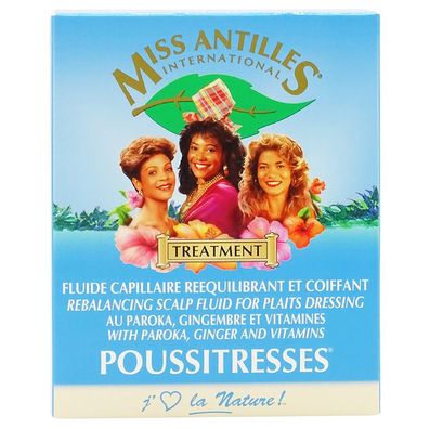 Miss Antilles Rebalancing Scalp Fluid for Plaits Dressing - Poussitresses / 4 st