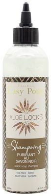 Easy Pouss Aloe Locks Black Soap Shampoo 250ml