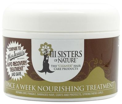 3 Sisters of Nature Once A Week Nourishing Treatment 236ml