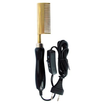 Dream Fix Elektrischer Haarglättungs-Kamm, Electric Hair Comb for Afro Hair - Curved