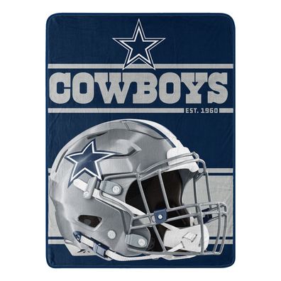 NFL Decke Kuscheldecke Dallas Cowboys Silk Throw Blanket RUN Football