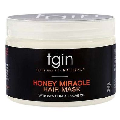 TGIN Honey Miracle Hair Mask with Raw Honey + Olive Oil 340g