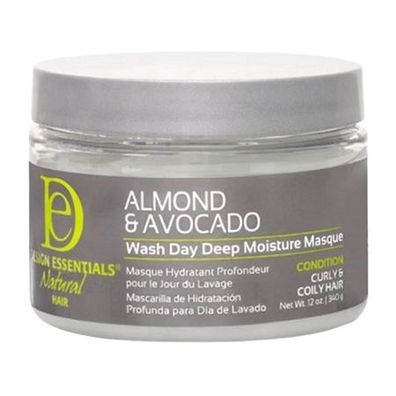 Design Essentials Natural Almond & Avocado Wash Day Deep Moisture Masque 12oz