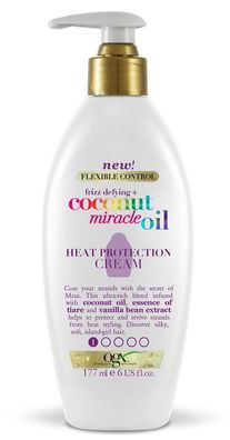 OGX Coconut Miracle Oil Heat Protection Cream 177 ml