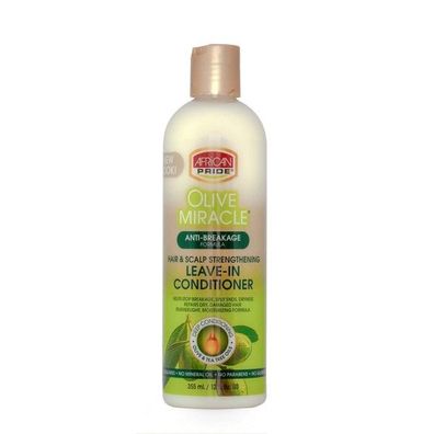 Olive Miracle Anti Breakage Hair & Scalp Strengthening Leave in Conditioner 12 Oz