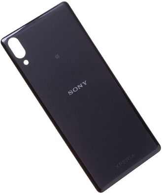 Original Sony Xperia L3 Akkudeckel Backcover Schwarz Akzeptabel