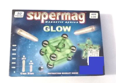 Supermag Glow 50 Teile, Neu
