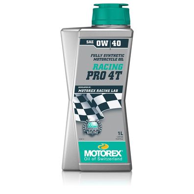 Motorex Motoröl Öl Motorradöl Racing Pro 4T 0W40 Racefoxx