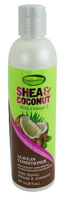 GroHealthy Shea Coconut Leave-In Conditioner 237ml
