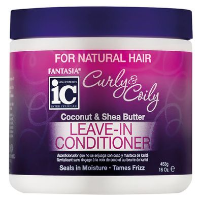 ic Fantasia Curly & Coily Coconut & Shea Butter Leave-in-Conditioner 453g