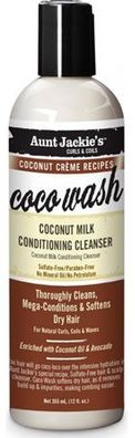 Aunt Jackie's Coconut Milk Conditioning Cleanser 355ml