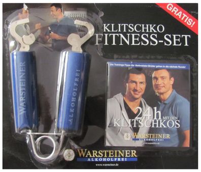Warsteiner - Klitschko Fitness Set - Handtrainer auch als Flaschenöffner verwendbar