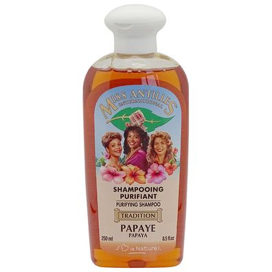 Miss Antilles Purifying Shampoo with Papaya 250ml