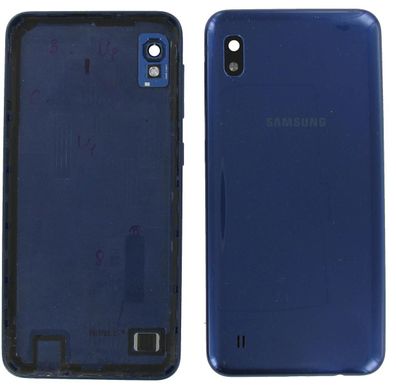 Original Samsung Galaxy A10 A105 Akkudeckel Backcover Hinten Blau Akzeptabel