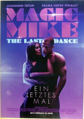 Magic Mike - Ein letztes Mal - Original Kinoplakat A1 - Channing Tatum - Filmposter