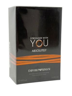 Emporio Armani Stronger with You Absolutely 100 ml Eau de Parfum Spray EdP NEU OVP