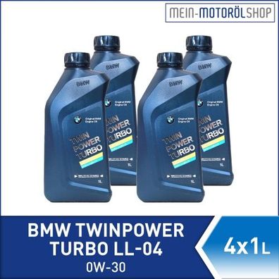 BMW TwinPower Turbo LL-04 0W-30 4x1 Liter