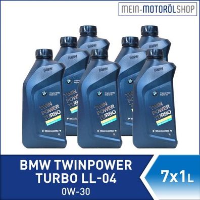 BMW TwinPower Turbo LL-04 0W-30 7x1 Liter