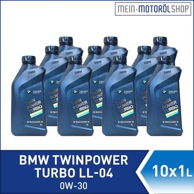 BMW TwinPower Turbo LL-04 0W-30 10x1 Liter
