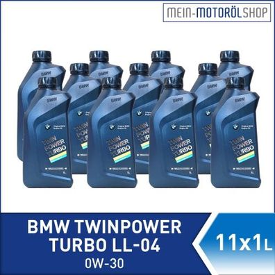 BMW TwinPower Turbo LL-04 0W-30 11x1 Liter