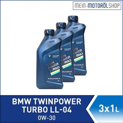BMW TwinPower Turbo LL-04 0W-30 3x1 Liter