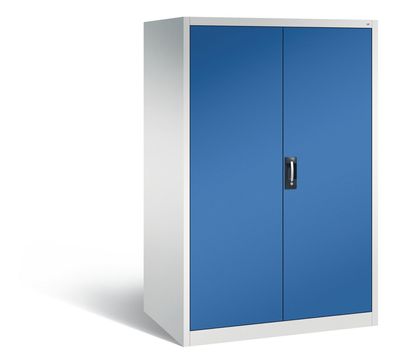 Werkzeugschrank mit Flügeltür 1950x1200x800 mm Lichtgrau/ Enzianblau