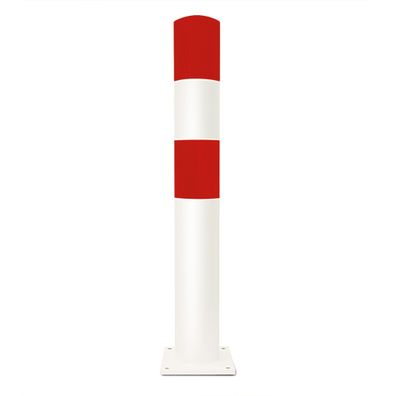 Rammschutz-Poller 1200x159 mm rot/ weiß