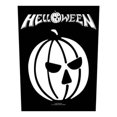 Helloween Pumpkin Rückenaufnäher Backpatch Metal Shop