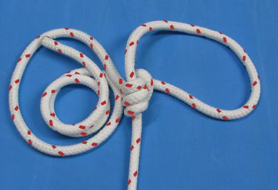 Liros - Standard, Allround Schot aus Polyester - Streichgarn, 10 mm, weiß-rot