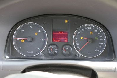 VW Touran Caddy 2K Tacho Tachometer Kombiinstrument 233.000km 1T0920862F TDI