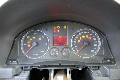 VW Golf 5 1K 5M Plus Tacho Tachometer Kombiinstrument 1K0920863B 1.9 TDI 183.000