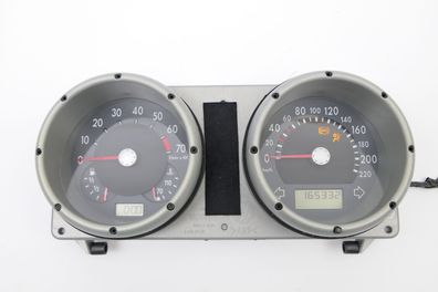 VW Lupo Tacho Tachometer Kombiinstrument 165.000km 6X0920801 1,4 16V 1,0 50PS 75