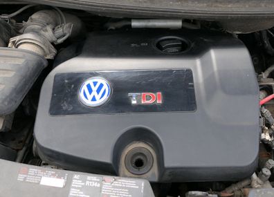 VW Sharan 7M Motorabdeckung Abdeckung Motor Blende 1,9 TDI Diesel ANU AUY