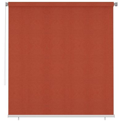 vidaXL Außenrollo 220x230 cm Terrakotta HDPE