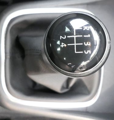 VW Polo 6R 6C Schaltknauf Schaltsack Schaltung Schaltknüppel Leder schwarz