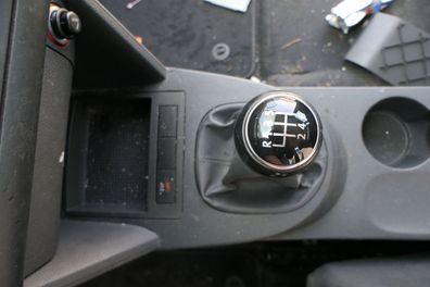 VW Touran 1T Schaltknauf Schaltsack Schaltung Schaltknüppel schwarz Leder Cross