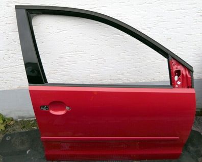 VW Polo 9N 9N3 Tür vorne rechts Beifahrertür 4/5-Türer rot braun LC3X