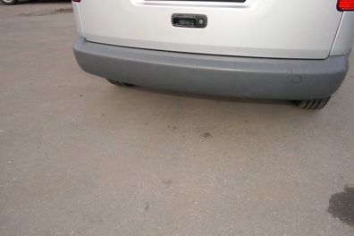 VW Caddy 2K Stoßstange hinten Heckstoßstange Stoßfänger grau graphit