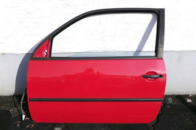 VW Lupo Seat Arosa Tür vorne links Fahrertür rot LP3G ohne Anbauteile (mecha