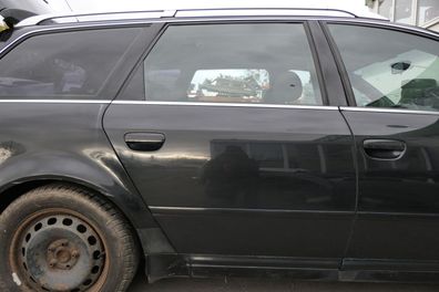 Audi A6 4B C5 Tür Türblatt hinten rechts schwarz LY9B