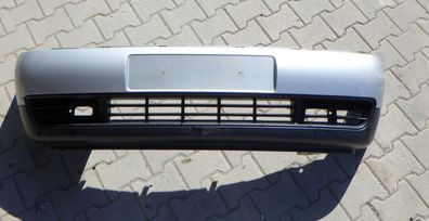 VW Lupo Stoßstange vorne Frontstoßstange Stoßfänger silber grau LR7X
