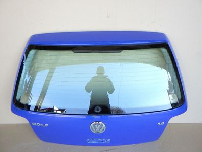 VW Golf 4 Limousine Heckklappe Kofferraumklappe Klappe hinten blau LW5Z jazzblue