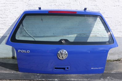 VW Polo 6N2 Heckklappe Klappe hinten Kofferraumklappe blau LA5C - ohne Anbauteil