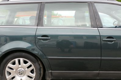 VW Passat 3B 3BG Kombi Variant Tür hinten rechts grün LD6S